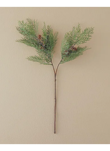 Birch Leaf Spray Single Branch Artificial Flower 66 cm Green