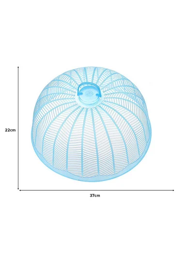 Plastic Food Cover Round With Handle (D36 x H22)cm - Purple