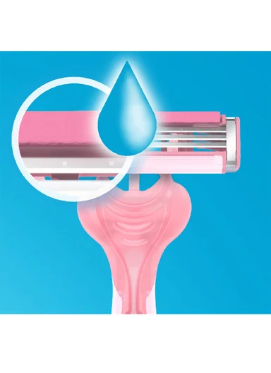 Simply Venus 8+4 women's disposable razors with 3 Blades for Free