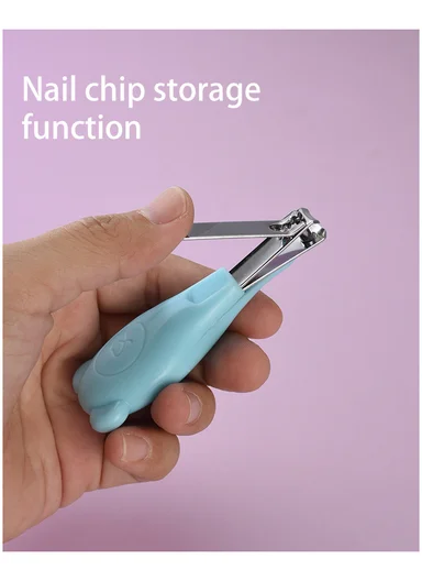 13 Pieces Baby Nail Care &amp; Grooming Set With Storage Case 950-BDL5012B - Blue