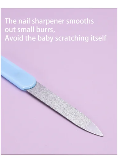 13 Pieces Baby Nail Care &amp; Grooming Set With Storage Case 950-BDL5012B - Yellow