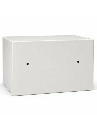 6Kg (W31 x D20 x H20)cm Solid Steel Electronic Digital Security Safe Box for Home &amp; Business With 2 Locks-Beige