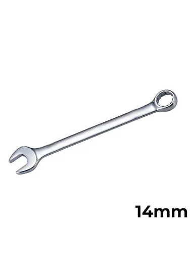 6Pcs Chrome Vanadium Combination Spanner Set with Anti-Slip ASD Locking Groove