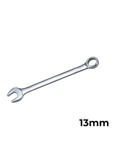 6Pcs Chrome Vanadium Combination Spanner Set with Anti-Slip ASD Locking Groove