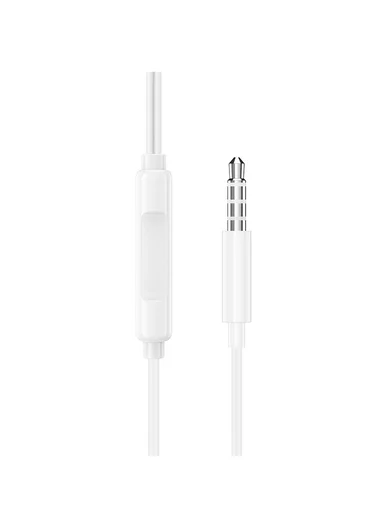 Wired Earphones with Microphone and 3.5 mm Jack BM100 Pro - White