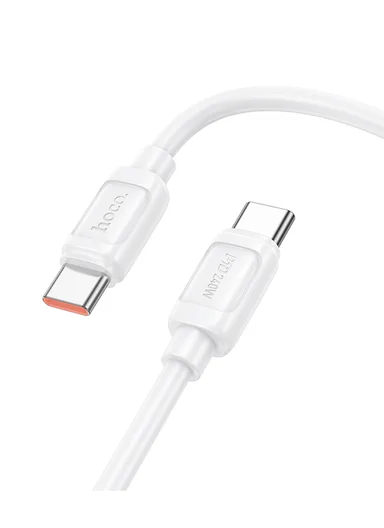 USB‑C to USB‑C Fast Charging &amp; Data Cable X115 - White