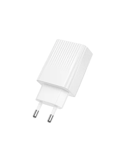 USB-A 18W Portable Charger with EU Plug BAS72A