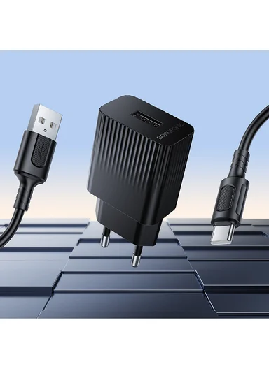 USB-C 10.5W Wall Charger with EU Plug BAS71A