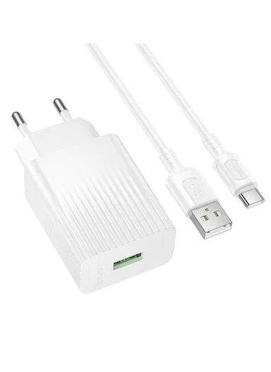 USB-C 18W Portable Charger with EU Plug BAS72A