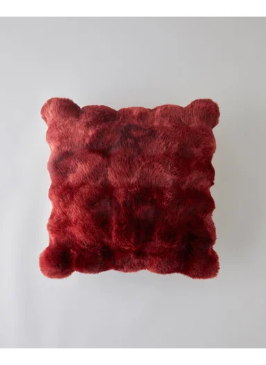 Terra Toss Pillow Cover 45x45 cm Maroon