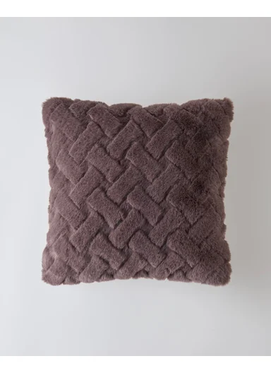 Peggy Cushion Cover 45x45 cm Coffee