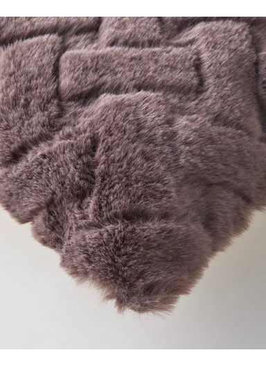 Peggy Cushion Cover 45x45 cm Coffee