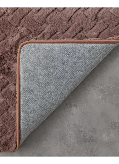 Peggy Plush Carpet 120x180 cm Coffee