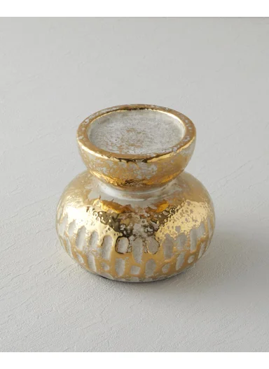 Silda Candle Holder 12 cm Bronze