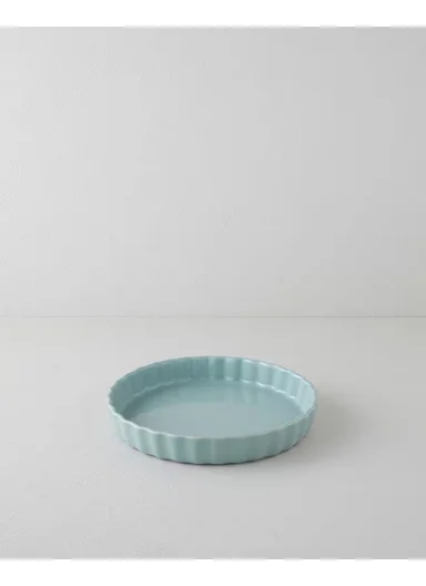 Hecha Ceramic Tart Oven Dish 28 cm Rosemary Green