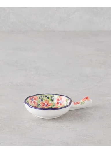 Botanic Stoneware Snack Bowl 11.5x7.5 cm Colorful