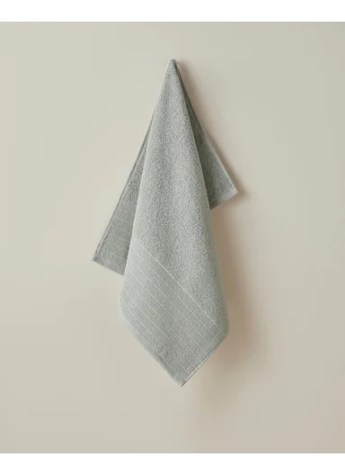 Pure Cotton Face Towel 50x80 cm Sage