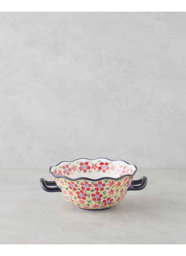 Botanic Stoneware Bowl 26 cm Colorful