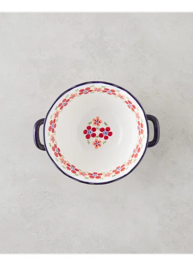 Botanic Stoneware Bowl 26 cm Colorful