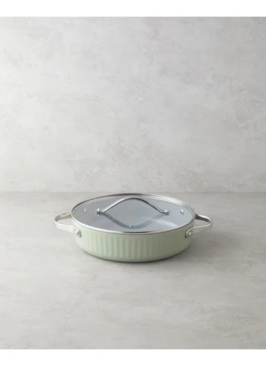 Berlin Fusion Pro Shallow Pot 28 cm Green