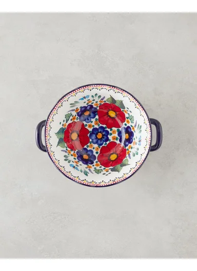 Whimsy Stoneware Bowl 26 cm Colorful