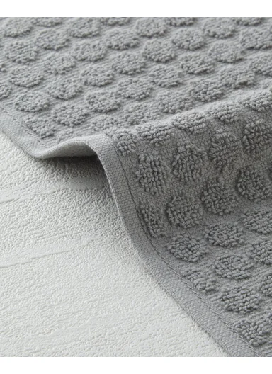 Dottie Cotton Hand Towel 30x45 cm Anthracite