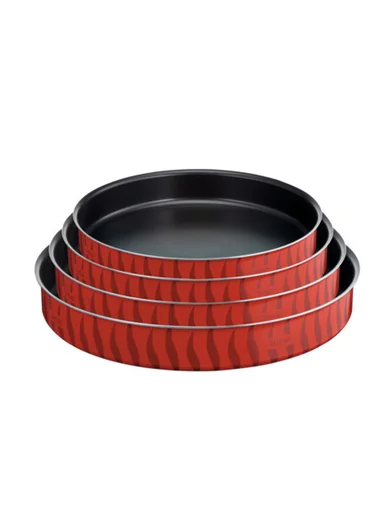 4Pcs Non-Stick Kebbe Round Oven Dish Set With 3Pcs MasterSeal Set (J5716983 / K3028912)