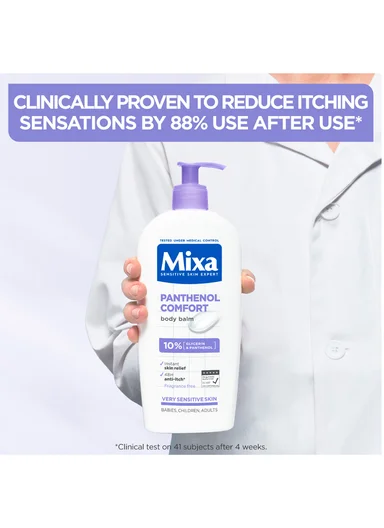 Mixa Panthenol Comfort Body Lotion, Anti-Scratching Cream 250ml 