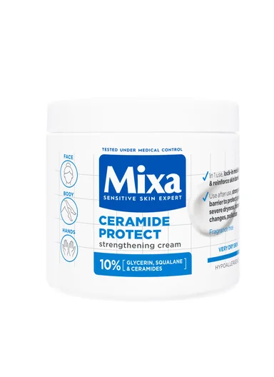Mixa Ceramide Protect Strengthening Cream 400mL