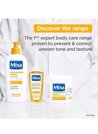 Mixa Niacinamide Bright 4% Niacinamide Body Lotion 250ml