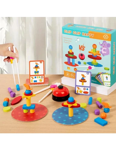 Clip Clip Happy, Fun Educational Tool That Helps Your Child Develop Skills While Playing