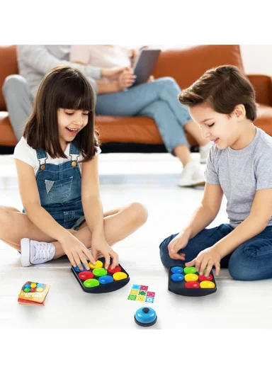 Crazy Push And Push Table Games Fun Educational Toys, Push The Ball Quickly Board Game Logical Reasoning Training Board Game Toys with Cards Montessori, Toy Suit for Family Entertainment