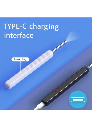 NE3 Smart WiFi Visual Ear Cleaner with 1080P HD Camera, IPX5 Waterproof 