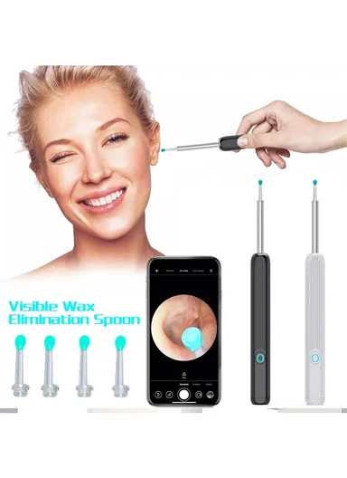 NE3 Smart WiFi Visual Ear Cleaner with 1080P HD Camera, IPX5 Waterproof 