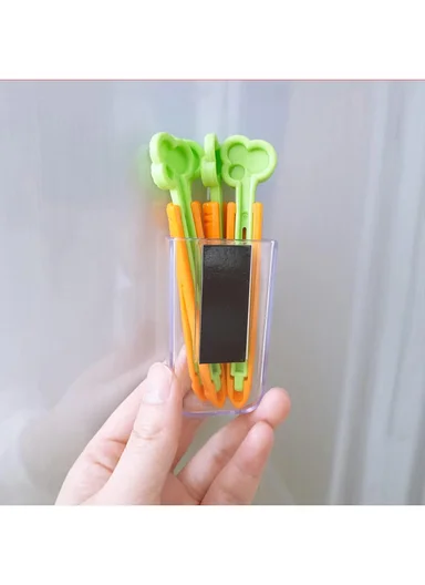Carrot-Shaped Food Bag Sealing Clips, Creative &amp; Reusable Kitchen Storage Solution