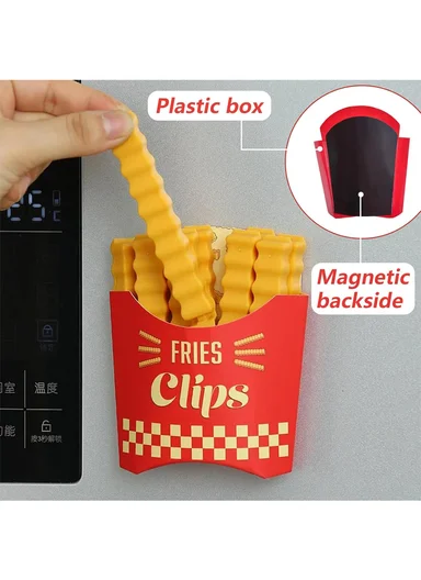 Fries Clips, Creative Food Bag Sealing Clips