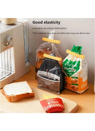 Fries Clips, Creative Food Bag Sealing Clips