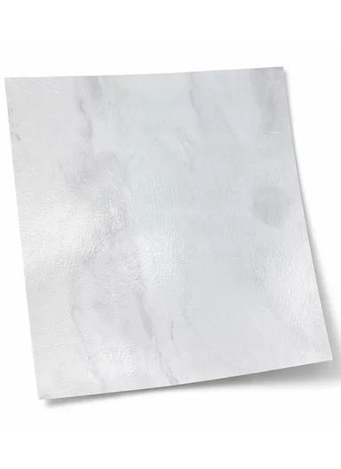 28Pcs Cloudy Veins Marble Pattern Waterproof PVC Self-Adhesive Floor Tile Sticker 88022 (L60 × W60)cm - Light Grey