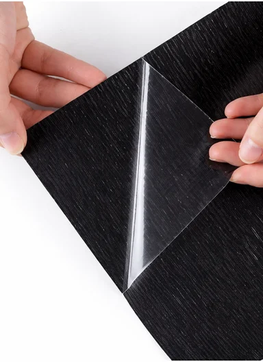 28Pcs Cloudy Veins Marble Pattern Waterproof PVC Self-Adhesive Floor Tile Sticker 88022 (L60 × W60)cm - Light Grey