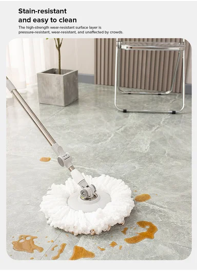 28Pcs Cloudy Veins Marble Pattern Waterproof PVC Self-Adhesive Floor Tile Sticker 88022 (L60 × W60)cm - Light Grey