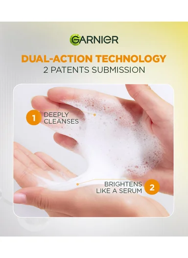 Garnier Face Wash Serum With Vitamin C Skin Active By Garnier - 100ml