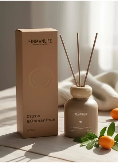 Finmanlife Reed Diffuser - Citrus &amp; Osmanthus