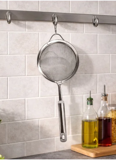 16cm Premium Stainless Steel Mesh Strainer - SK-3708R