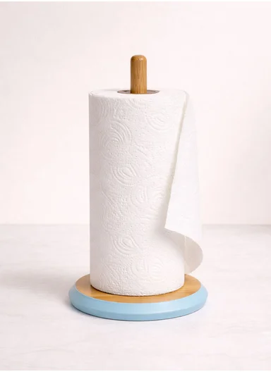 30cm Premium Bamboo Tissue Roll Holder SK-9334