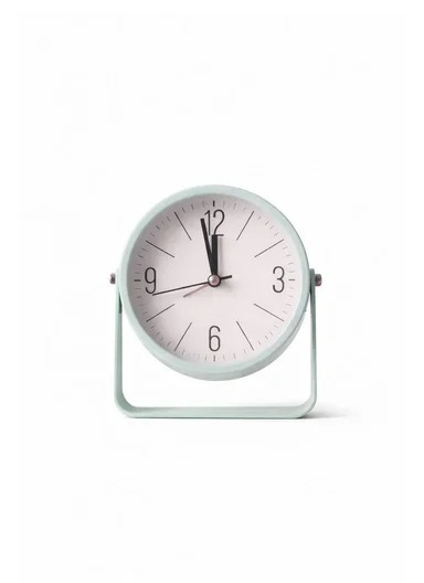 Silent Quartz Table Clock SK954 - Blue