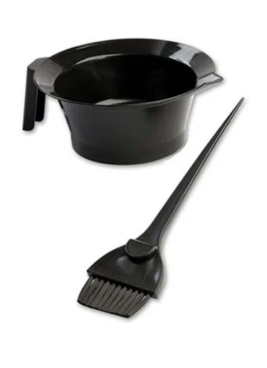 Nascita Hair Dye Mixing Bowl And Brush Set NASBOYAFR005