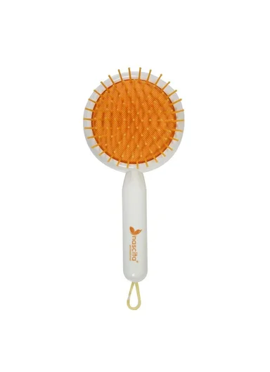 Nascita Detangling And Combing Hair Brush White With Glitters NASFPRO00044
