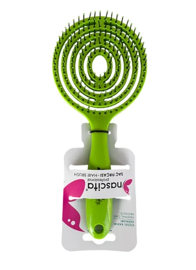 Nascita Round Vent Hair Brush Green NASFPRO00011
