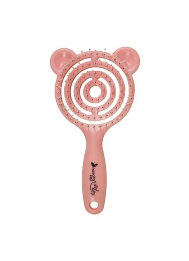 Nascita Bear Shaped Vent Hair Brush Pink NASFPRO00039