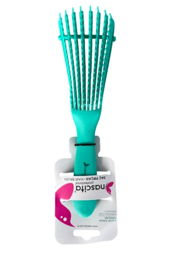 Nascita Flexy Hair Brush Green NASFPRO00006